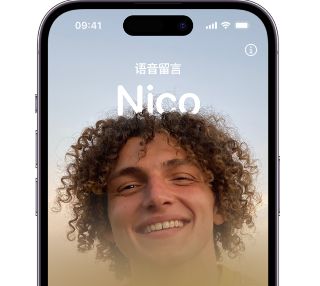 沛县苹果15服务站分享iPhone15实时语音留言开启方法 